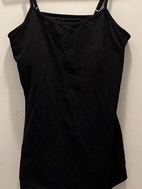 Torrid BLACK Tank Top with built-in bra NEW